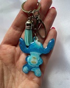 Brelok Stitch ręcznie robiony z żywicy | Disney, handmade