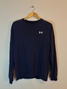 Bluza Under Armour granatowa z logiem M