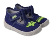 Kapcie Befado granatowe. Rozmiar 21 NOWE