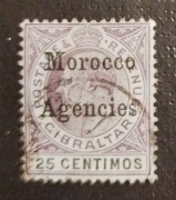 Kol.ang. MAROKO: 1903/05r. Mi 12. kas.