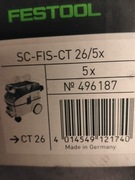 2 Worki Festool 496187 SC-FI-CT 26/5