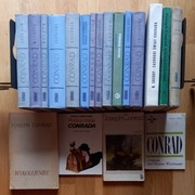 Joseph Conrad dzieła - duży zestaw 19 książek - Jądro ciemności  i inne