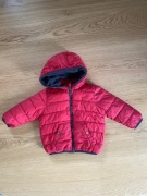 Zara baby boy kurtka czerwona pikowana wiosenna 74 cm 6-9m. SUPER modny ch