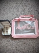 Duża kosmetyczka i pojemnik na biżuterię nowe 