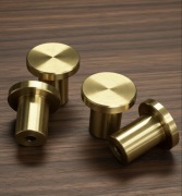 Uchwyt meblowy z prawdziwego mosiądzu zestaw 4 sztuk
