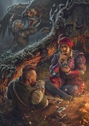 Obraz / metalowy plakat – Wiedźmin 3