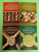 Piękne albumy: Zabytki architektury polskiej (4 tomy) B. Kaczorowski