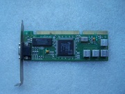 Bardzo stara karta graficzna Trident model JAX-8237M-V3 z 1995 roku   ISA