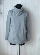 Only ciepła bluza z szalowym kołnierzem M