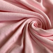 Dzianina jersey ażurowy różowydla dzieci na lato cienki materiał  1m