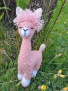 lama/alpaka , maskotka z wełny, szydełko, prezent dla dziecka , przytulanka