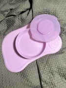 Twistshake, talerz z podkladką i pokrywką