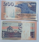 200 kroner 2016 Aland seria 02.A - Matej Gabris