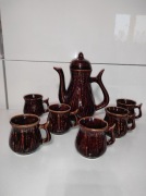 unikat komplet ceramiczny Rościsław Bukszzyński PRL stan bardzo dobry