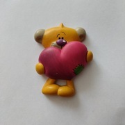 Diddl miś Pimboli magnes dekoracyjny na lodówkę kolekcjonerski unikat