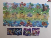 Magnesy DANONKI - Zwierzątka 3D komplet 