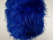 Spódnica Pióra Strusia Kobaltowa R S M Śliczna Zara Women