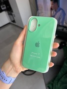 Case iPhone 16 etui silikonowe nowe zielone green plecki