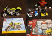DWA ZESTAWY LEGO CREATOR 31018  I LEGO CARS 8206