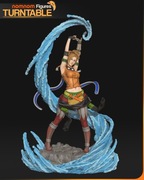 Figurka druk 3D żywica " Rikku - Final Fantasy - F1453 " - Miniature