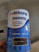 Dekoral emakol, Brązowy Ciemny 0,9l