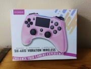 Kontroler PS4 bezprzewodowy Bluetooth pad różowy NOWY