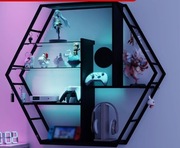 Półka ścienna z oświetleniem LED 