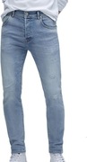 Jeansy ZARA Men Ripped slim fit jeans rozm. 44