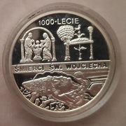 10zł - 1000 LECIE ŚMIERCI ŚW. WOJCIECHA - 1997r.