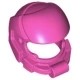 Figurka kask/nakrycie głowy LEGO 87781    Dark Pink