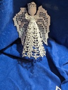 Aniołek szydełkowy duży 24 cm