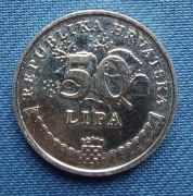 Moneta Chorwacja 50 lip 2019