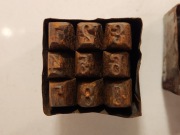 STARY NUMERATOR NUMERATORY PRL CYFRY 0-9 STEMPLE NUMERACJI +2 STARE MŁOTKI