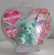 Miś epiś Epee Misie Episie Ptyś interaktywne Całuski turkus zielony