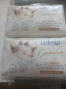 Luksja Creamy Soft kremowe mydło w kostce róża i proteiny mleka 100 g
