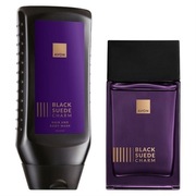Black Suede Charm AVON zestaw