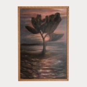 Obraz w ramie, malarstwo, pejzaż 60x90 cm