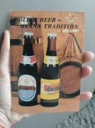 Pocztówka piwna PRL Piwo Gdańskie 1970  Reklama Agros Birofilia