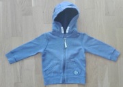 Bluza z kapturem rozpinana niebieska F&F 92