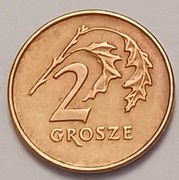 2 gr grosze 1990r. 
