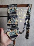 Kolorowy krawat jedwabny 