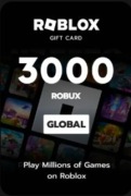 Roblox - 3000 Robux (Global) - Digital Key