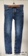 Jeansy, pas 42cm, długość 106,5cm
