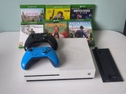 Xbox One S 512GB | Zestaw 2 Pady + 6 Gier (Cyberpunk, Far Cry 6) | Sprawny!