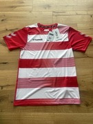 Hummel koszulka sportowa treningowa rozmiar 164 l biało czerwony