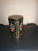 Stara blaszana puszka po herbacie lata 50