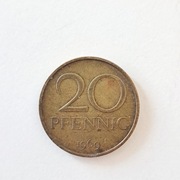 Moneta 20 Pfennig 1969 NRD – Deutsche Demokratische Republik, Aukcja 5.1