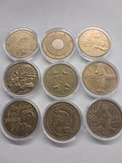 2zł 2000 kompletny rocznik 9szt.