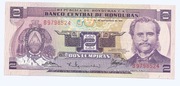 HONDURAS 2 LEMPIRA 1976 P61