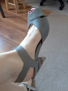 Sandały buty letnie clarks jak lasocki wojas ryłko skórzane 39 40 cm 26 cm